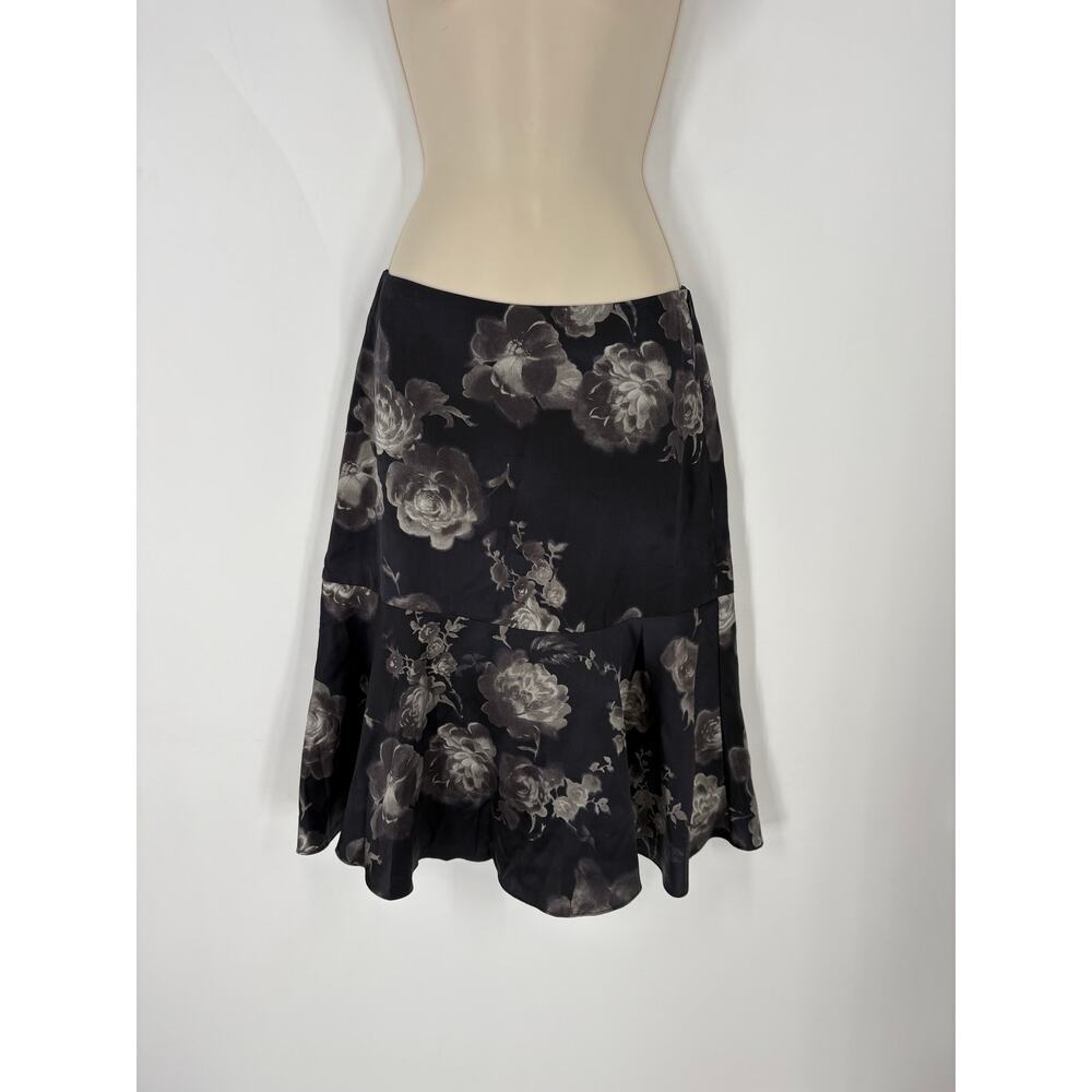 Banana Republic Silk Floral Skirt (B24)